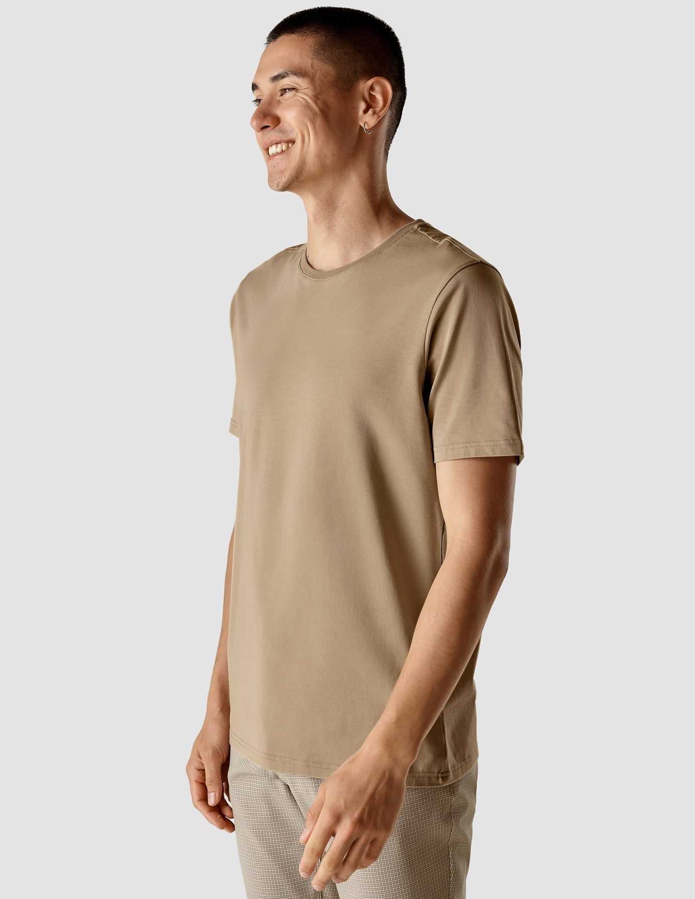 Supima T-shirt Khaki